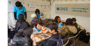 【CSRレポート】グリーが、仙台PTAフェスティバルに安心ネットづくり促進協議会とともに参加しました